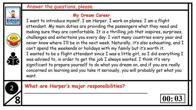 Reading Comprehension Practice with answers - Level B + PDF- Easy English Lesson смотреть онлайн