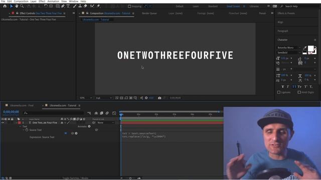 How to Adjust Word Spacing Using Expressions in After Effects смотреть онлайн