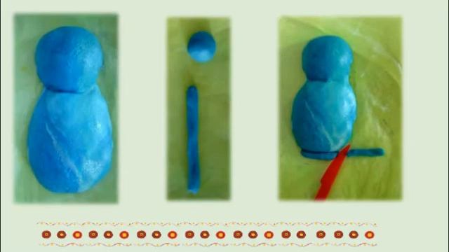 "Матрёшка из теста" мастер-класс смотреть онлайн