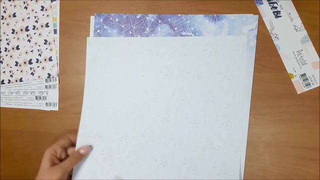 Бумага для скрапбукинга. Обзор бумаги 