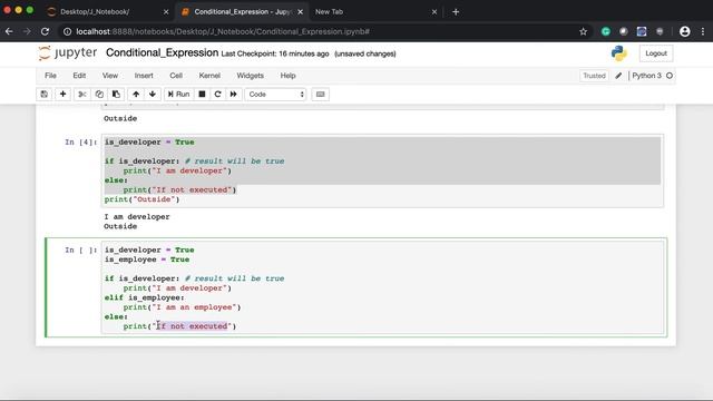 Python EP 8: Conditional Expression смотреть онлайн