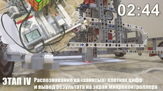 Робот Lego EV3 решает латинский квадрат 9-ого порядка смотреть онлайн