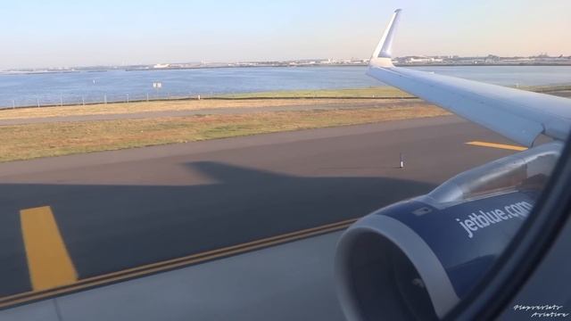 STEEP CLIMB - Takeoff New York JFK International Airport - JetBlue A321 смотреть онлайн