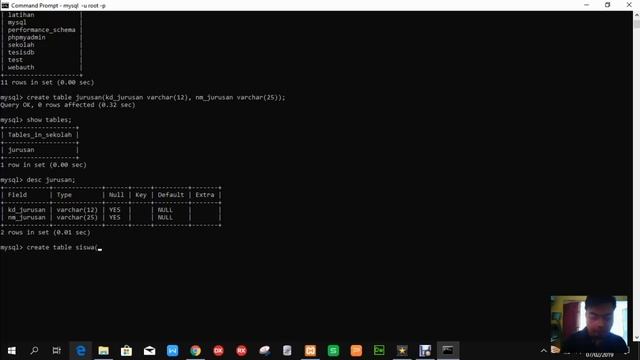 Mudahnya Menguasai DDL pada MYSQL dengan Comandline(CMD) XAMPP смотреть онлайн