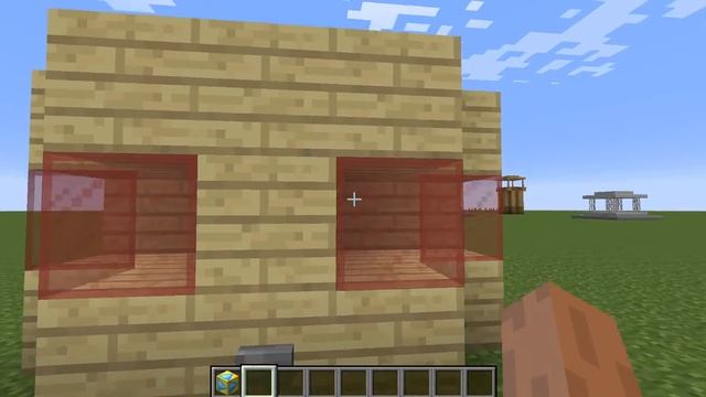Быстрая постройка домов|Mod iHouse Minecraft 1.7.10 смотреть онлайн