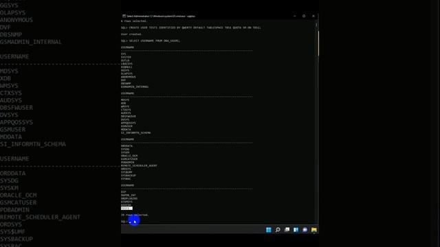 Create User with Dedicated Tablespace смотреть онлайн