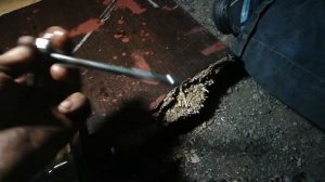 Как снять картер с mitsubishi pagero io 1999год, димексид сварачивает краску.