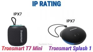 Tronsmart T7 Mini vs Tronsmart Splash 1 Comparison.