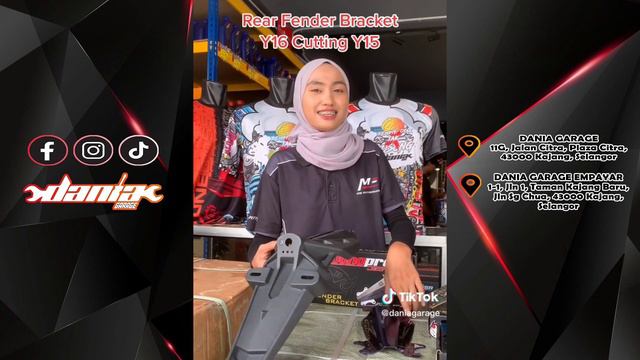 Ekor Y16 Macam Gelongsor? Pakai Fender Bracket DynoPro Ni Setel Masalah смотреть онлайн