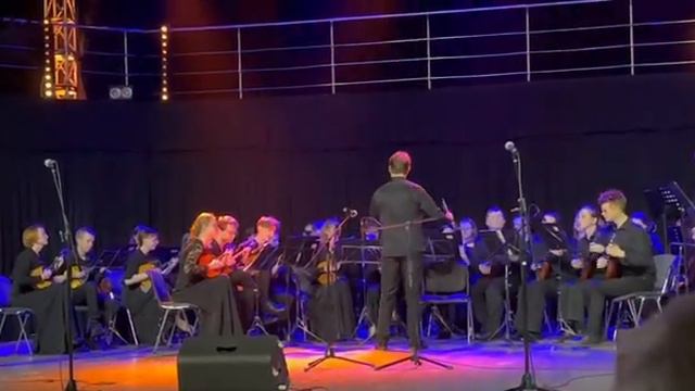 В.Андреев. Вариации на тему русской народной песни «Светит месяц»