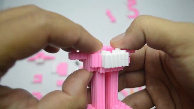 Menyusun Merakit Nanoblock Lego Mini Pink Panther | How To Build Mini Lego Nanoblock Pink Panther смотреть онлайн