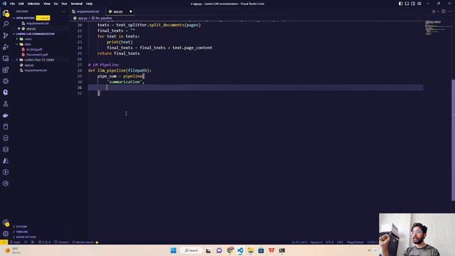Build a Document Summarization App using LLM on CPU: No OpenAI ❌ смотреть онлайн