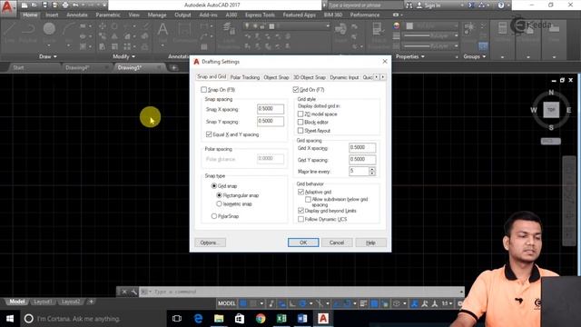 How to Use Drafting Settings, Display Control Options in AutoCAD смотреть онлайн