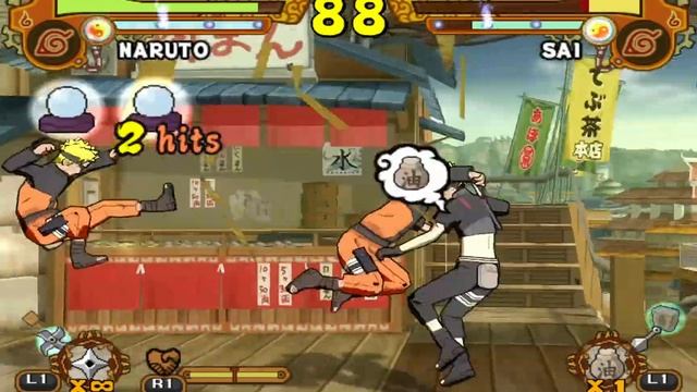 Walkthrough #18 Naruto Shippuden Ultimate Ninja 5 (Sasuke Reunion Arc) Naruto Vs Sai смотреть онлайн