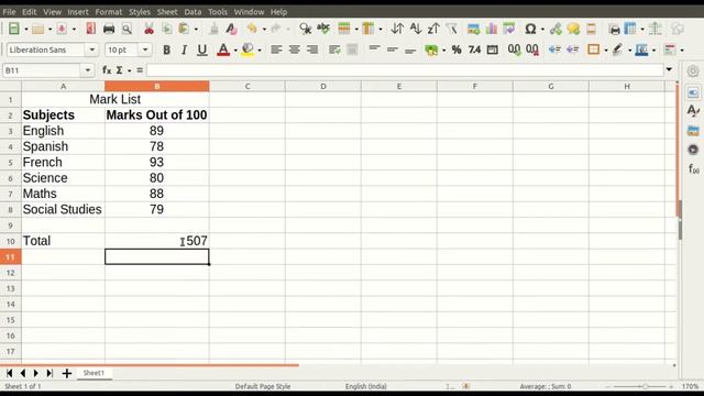 LibreOffice Calc - Sum,Min,Max,Average,Count Function in LibreOffice Calc|Spreadsheet|MS Excel смотреть онлайн
