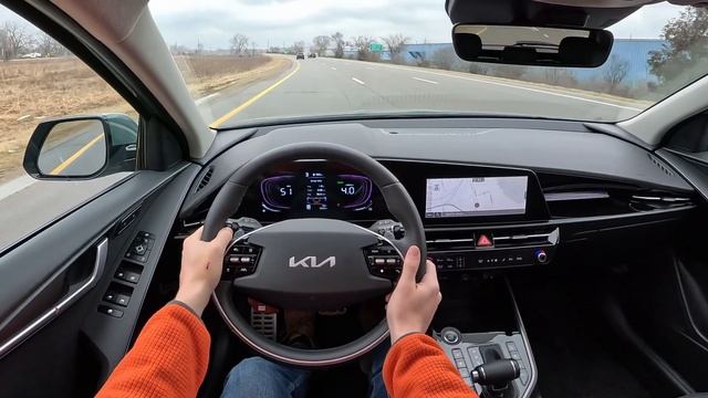 2023 Kia Niro Hybrid SX Touring - POV Test Drive (Binaural Audio)