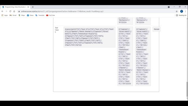 Programming, Data Structures And Algorithms Using Python Week-4 Programming Assignment Answer NPTEL смотреть онлайн
