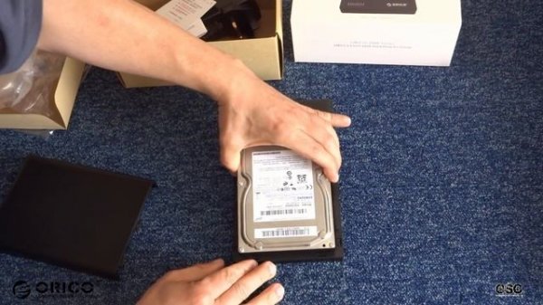ORICO 3588US3 3.5in External Hard Disk Drive Enclosure Unboxing Speed Test and Review