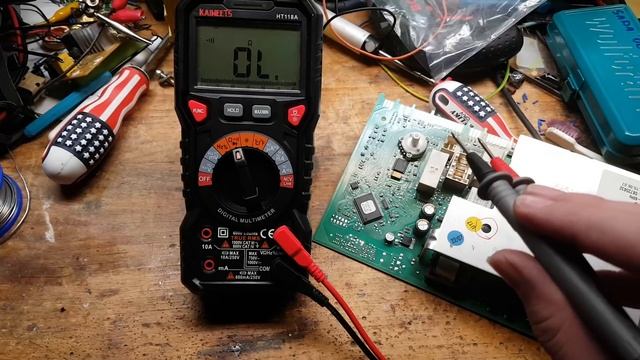 Multimetr Kaiweets HT118A - test funkce смотреть онлайн