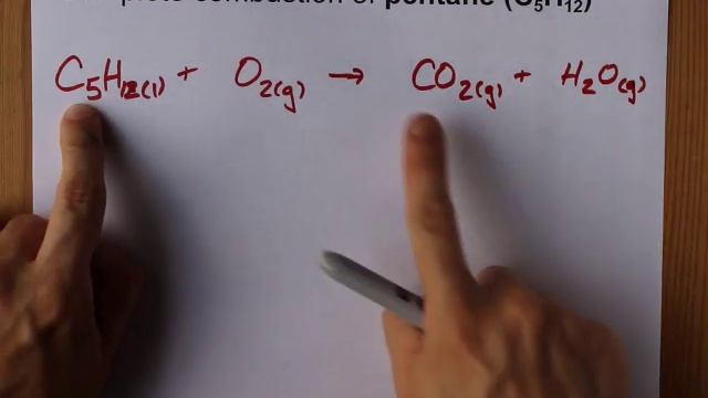 Complete Combustion of Pentane (C5H12) Balanced Equation смотреть онлайн