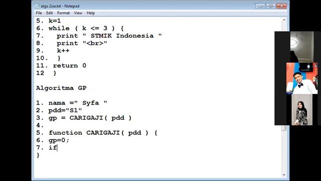 Algoritm, function php 03 dari 04 смотреть онлайн