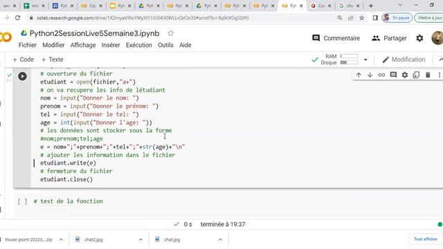 Python 2 - Semaine 3 - 23 juillet 2022 - Manipuler des images; classes смотреть онлайн