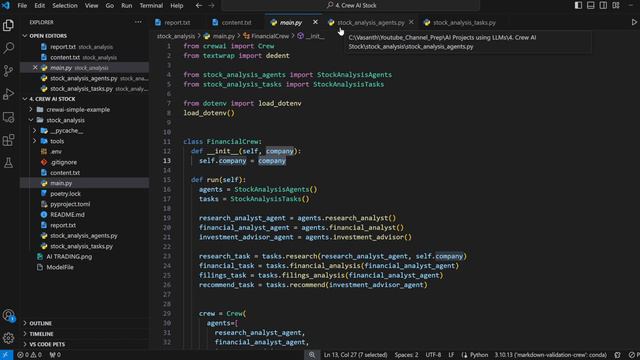 I Built my own AI Startup using CrewAI [Free Source Code Included] смотреть онлайн