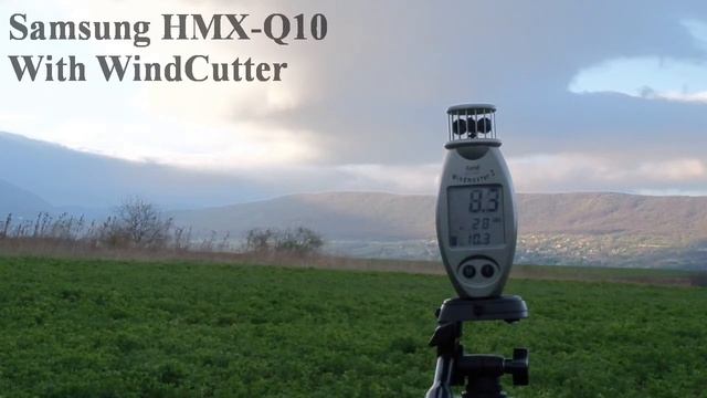 Samsung HMX-Q10 + WindCutter test смотреть онлайн