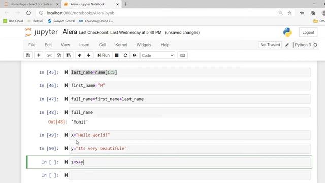 Python strings properties and methods смотреть онлайн
