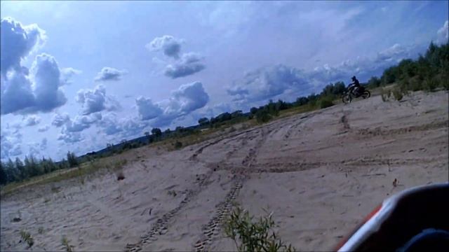 Эндуро по пескам. TSR 250 STELS 450 смотреть онлайн