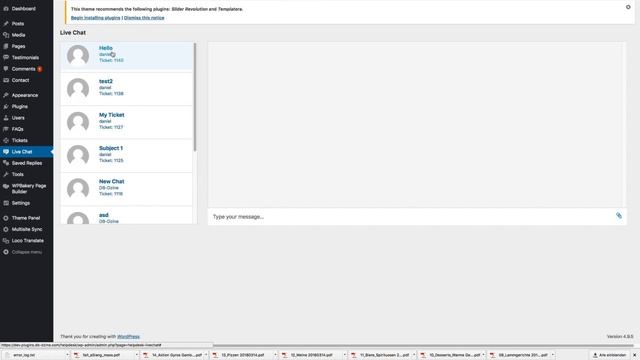 LiveChat - WordPress TotalDesk смотреть онлайн