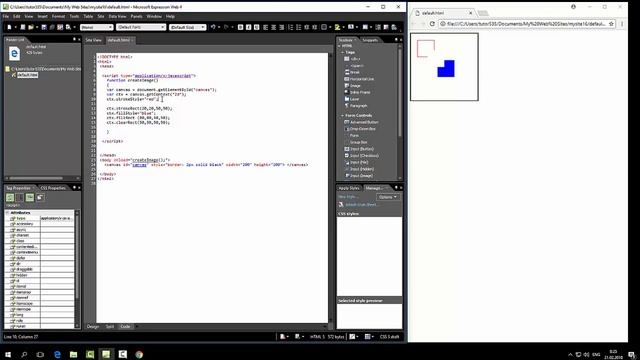 Основы Canvas смотреть онлайн