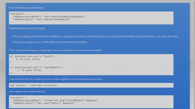 How to pass arguments to webpack.conf.js? смотреть онлайн