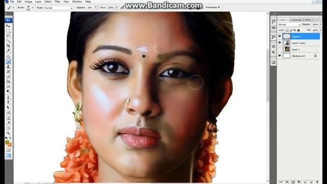 advanced color full digital simpel painting in photoshop effect tutorial star arts смотреть онлайн