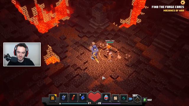 Machine Gun Bow In Minecraft Dungeons смотреть онлайн