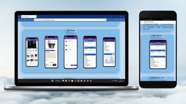 Flutter-Web || Portfolio website || Dart Programming смотреть онлайн