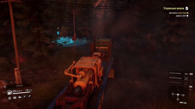 SnowRunner. Замес в Мичигане. Завершение контракта Региона Черная река. Начало. Плойка вырубилась. смотреть онлайн