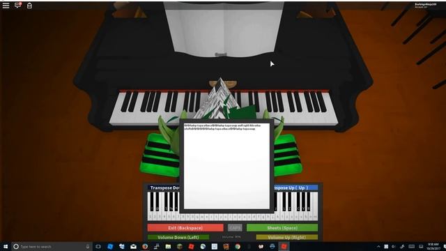 HOW TO PLAY FUR ELISE ON THE ROBLOX PIANO! смотреть онлайн