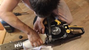 Обзор Бензопила HUTER BS-52/сборка/первый пуск, впечатление!