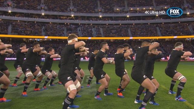 The First All Blacks HAKA captured in 4k | Fox Rugby смотреть онлайн