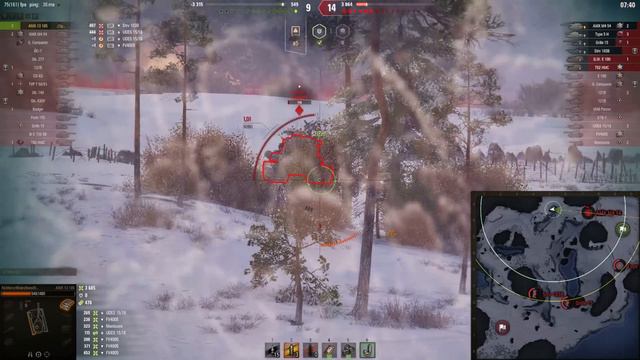 Вот так ломает этот гений топ танки на лт amx 13 105! Невероятное сражение в world of tanks смотреть онлайн