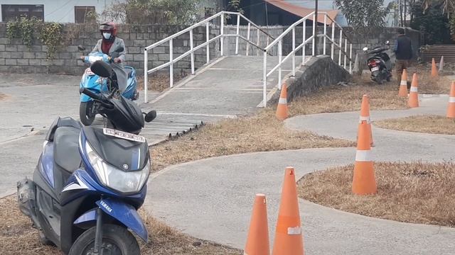 Trick to Pass Bike & Scooter Trial | Bike Trial in Nepal | Online Driving License Nepal смотреть онлайн