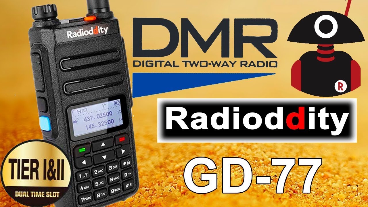 Radioddity GD-77 DMR радиостанция