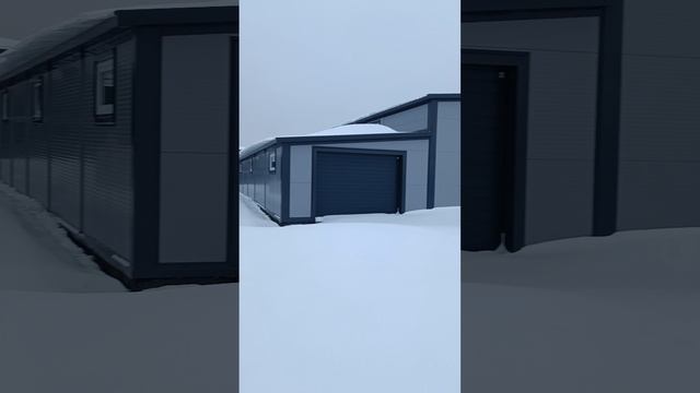 Ангар 20*30 с двумя пристройками.. смотреть онлайн