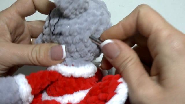 Парочка МЫШАТ Игрушка новогодняя амигуруми плюшевые зефирные Мастер класс часть 5 смотреть онлайн