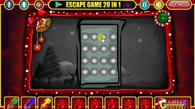 Gift Santa Claus Rescue Walkthrough[Games4Escape] смотреть онлайн