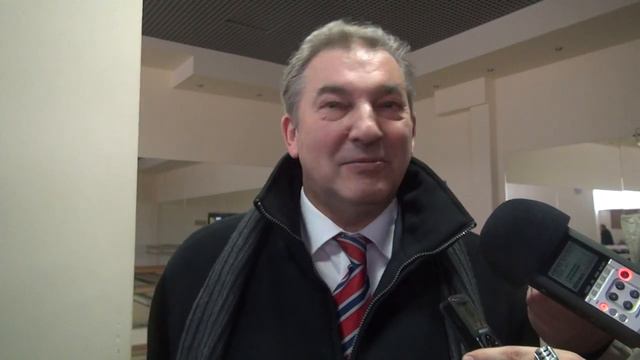 Интервью Владислава Третьяка на Дне открытых дверей в сборной России смотреть онлайн