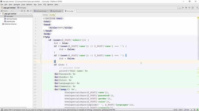 The Ultimate PHP with MySQL Developer Course : Validation смотреть онлайн