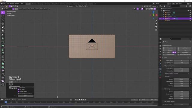 Я за мир! Развевающийся флаг в Blender смотреть онлайн