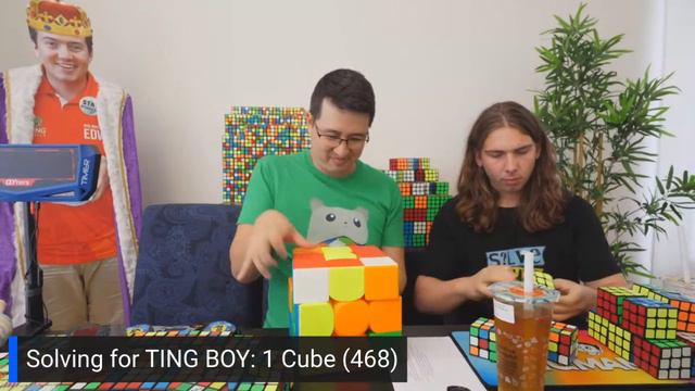 1000 Rubik's Cubes LIVE Solve for Charity! смотреть онлайн